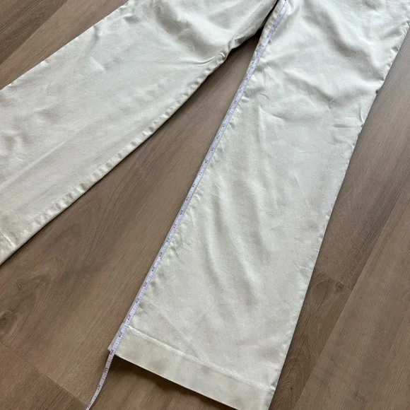 Ann Taylor Cream Sailor Pants - High Waisted - Wide Leg - Picture 3 of 6